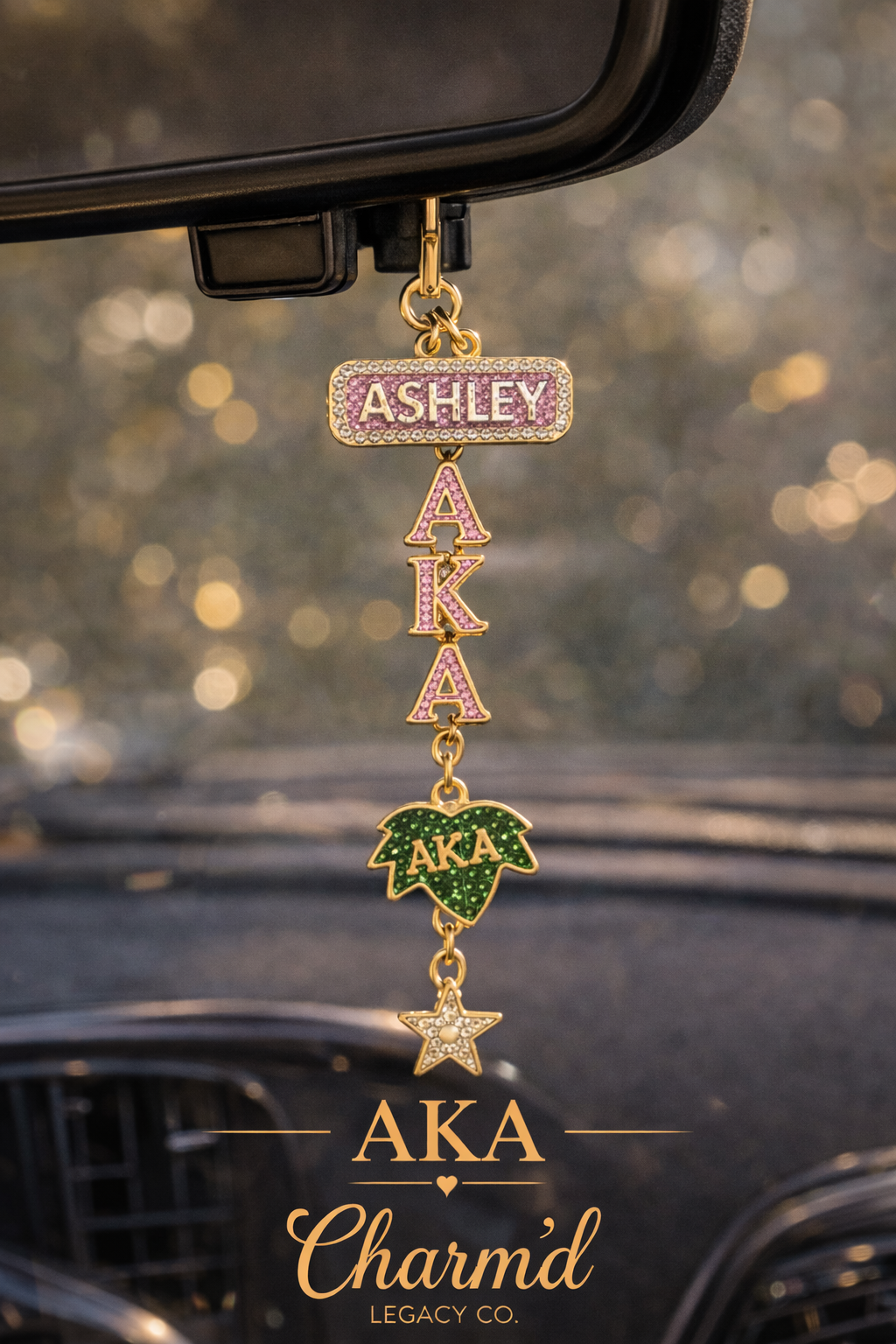 Rose Luxe Mirror Charm™