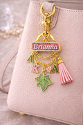 Blush Ivy Name Charm